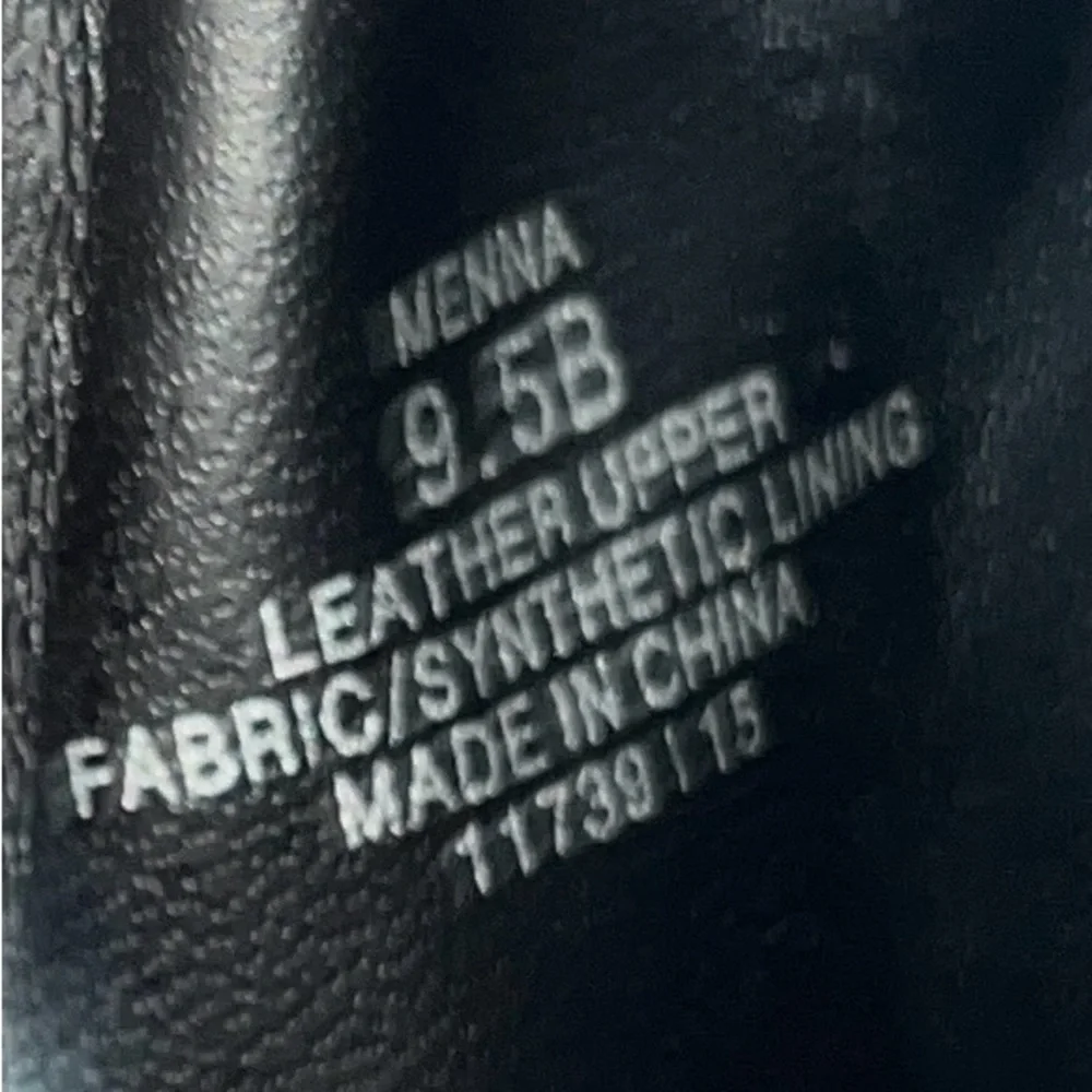 Lauren Ralph Lauren Menna Riding boot Black Leather horsebit chain detail